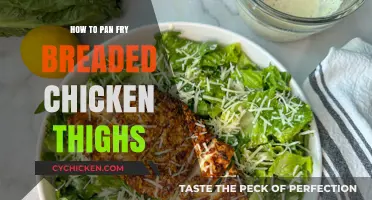 Perfectly Crispy Pan-Fried Breaded Chicken Thighs: Easy Recipe Guide