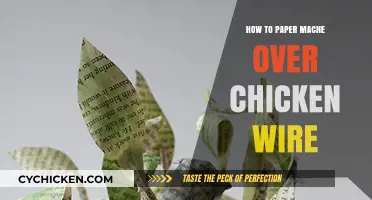 Mastering Paper Mache: Sculpting Durable Creations Over Chicken Wire