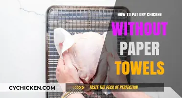 Pat Dry Chicken Perfectly: Paper Towel-Free Tips and Tricks