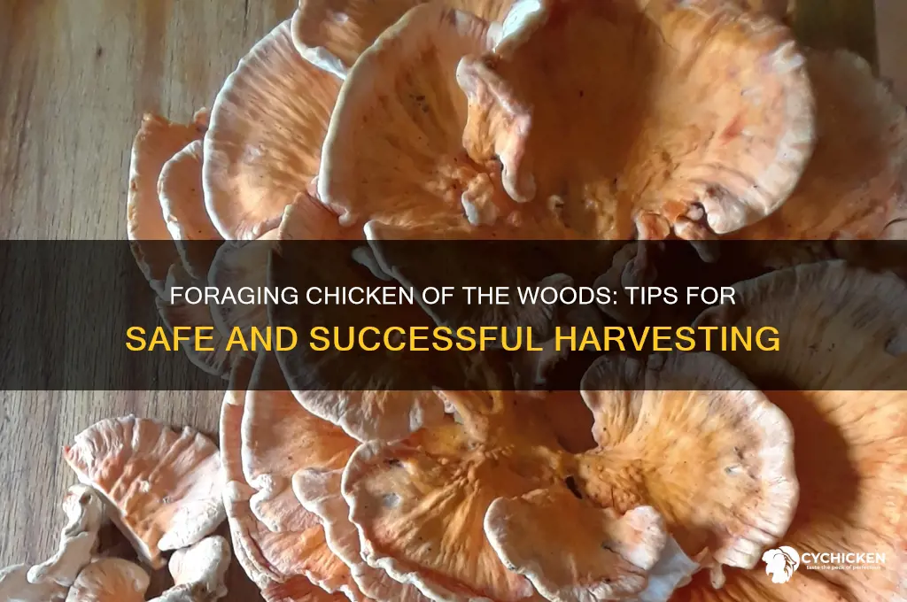 how to pick chicken of the woods