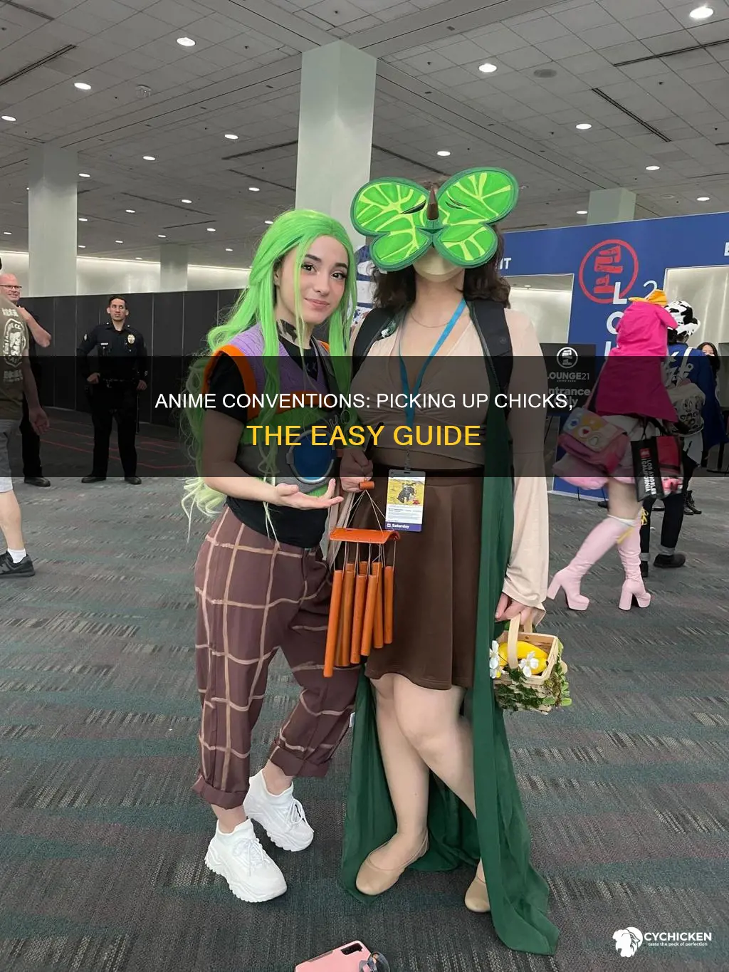 how to pick up chicks at an anime convention