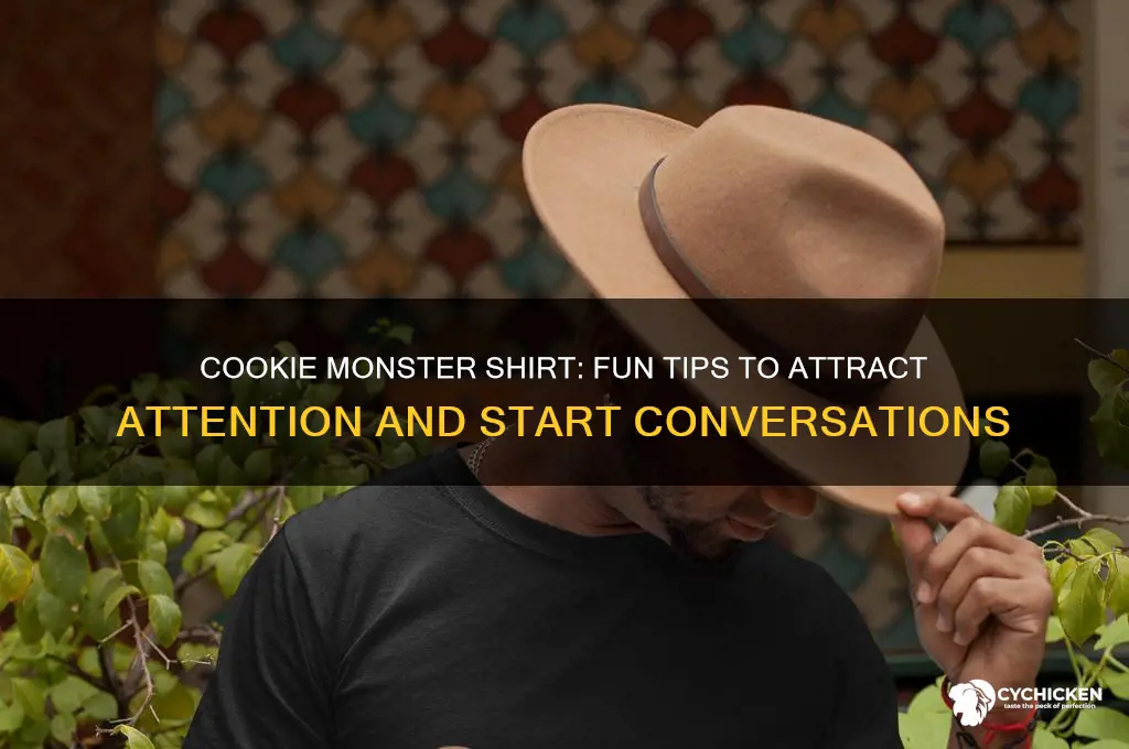 how to pick up chicks cookie monster shirt