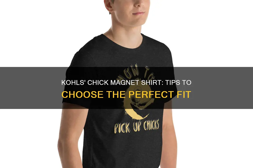 how to pick up chicks shirt kohls