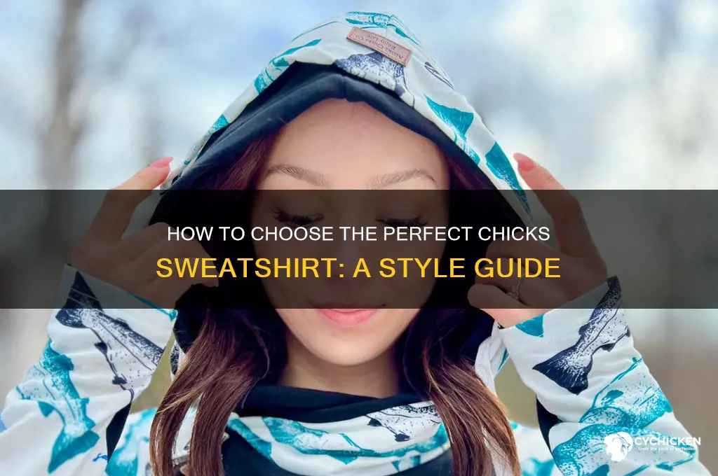 how to pick up chicks sweat shirt