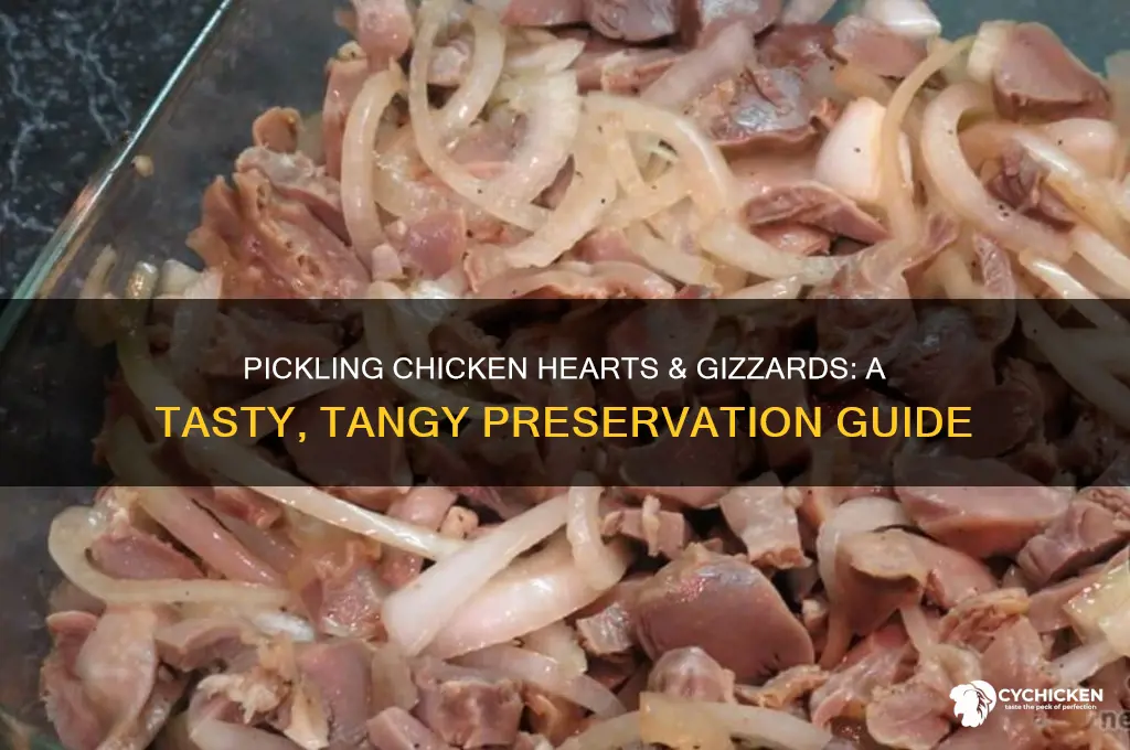 how to pickle chicken hearts and gizzards