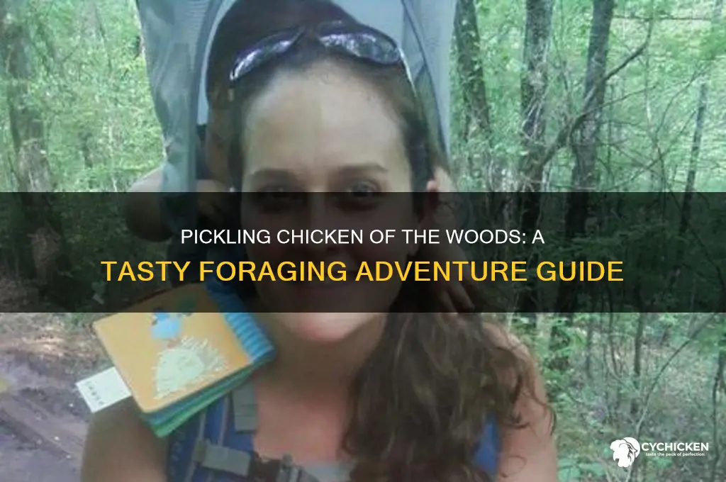 how to pickle chicken of the woods