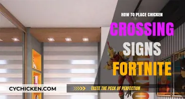 Strategic Placement Tips for Chicken Crossing Signs in Fortnite