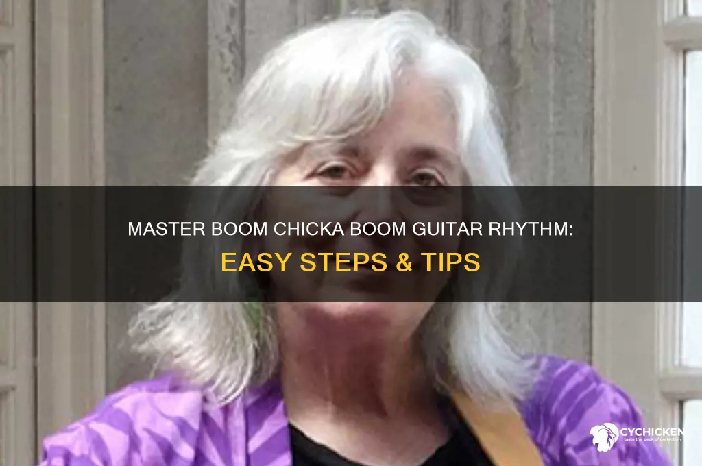 how to play boom chicka boom on guitar