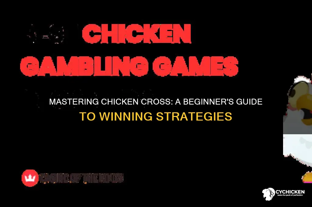 how to play chicken cross gambling game