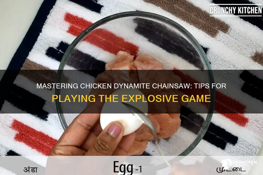 how to play chicken dynamite chainsaw game