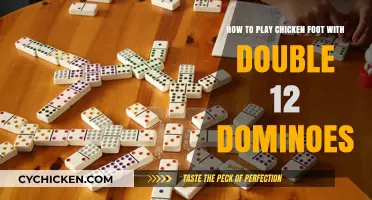 Guide to Playing Chicken Foot with Double 12 Dominoes