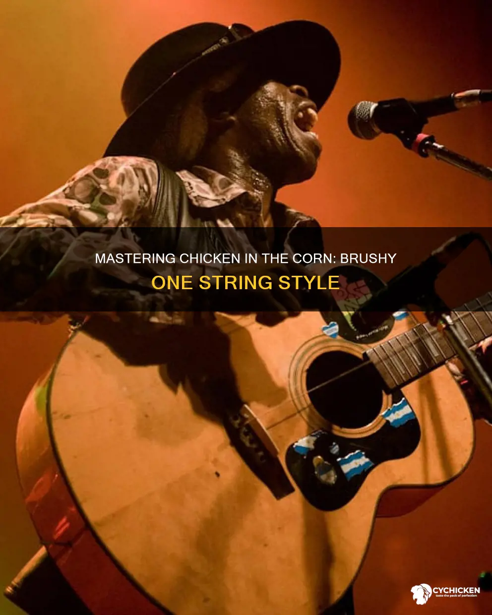 how to play chicken in the corn brushy one string