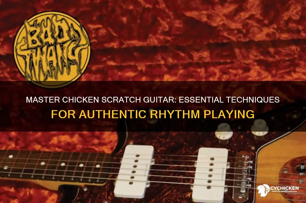 how to play chicken scatch on guitar