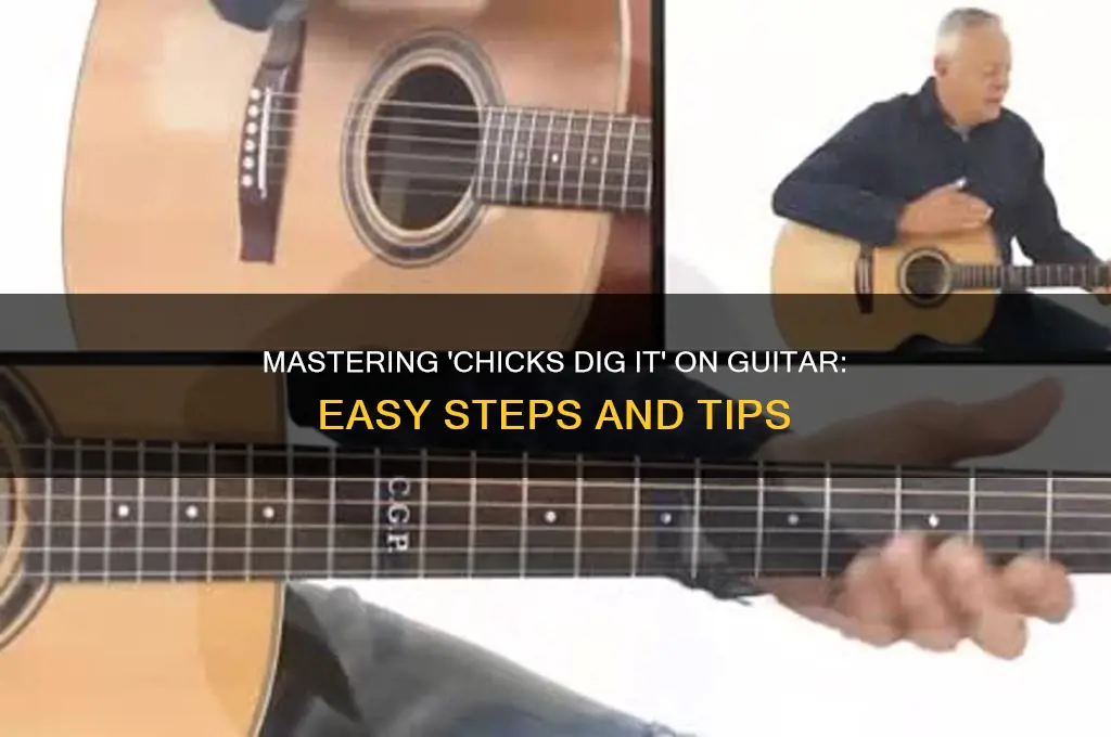 how to play chicks dig it on guitar