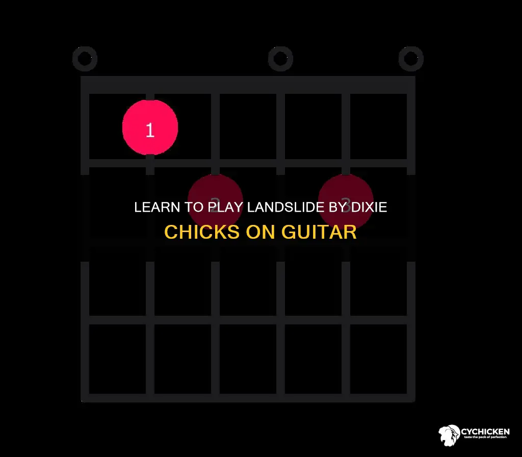 how to play landslide by dixie chicks on guitar