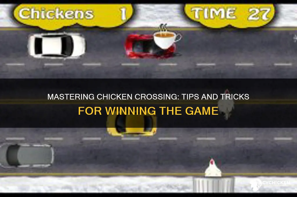 how to play the chicken crossing game