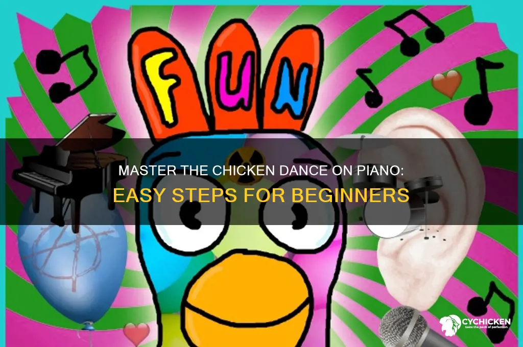 how to play the chicken dance on piano