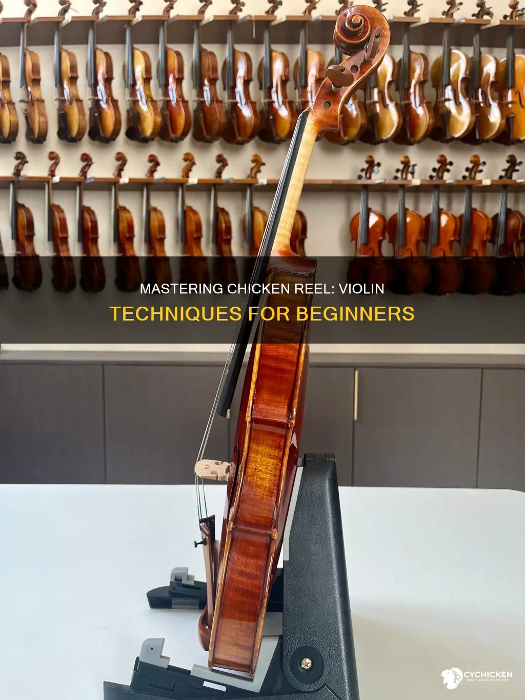 how to play the chicken reel on the violin
