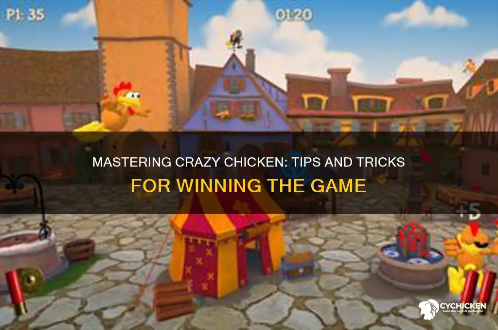 how to play the crazy chicken game
