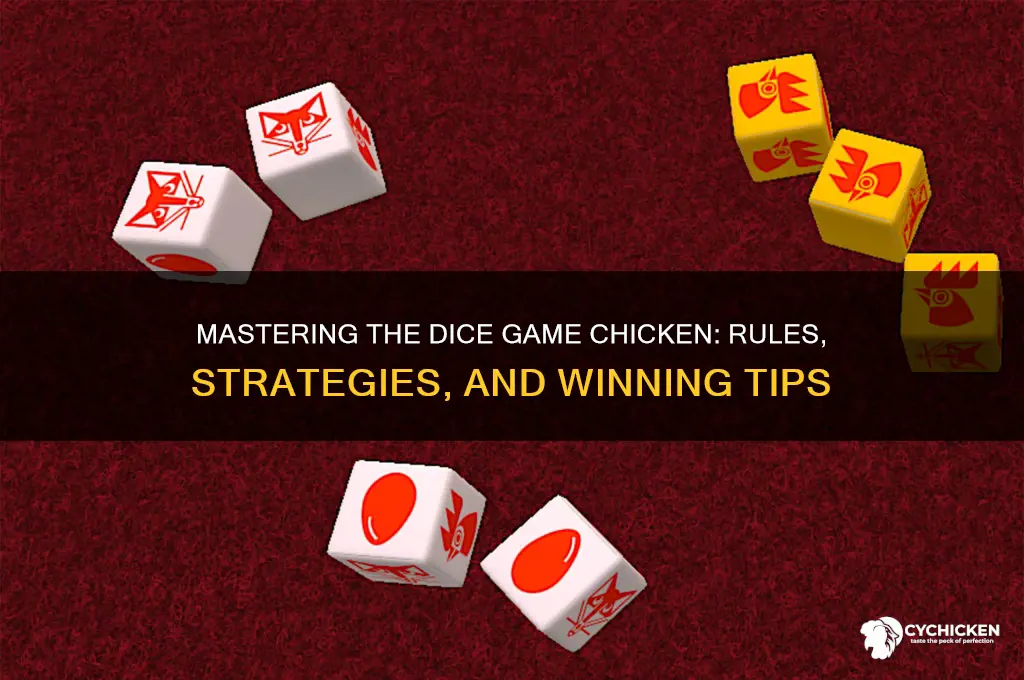 how to play the dice game chicken