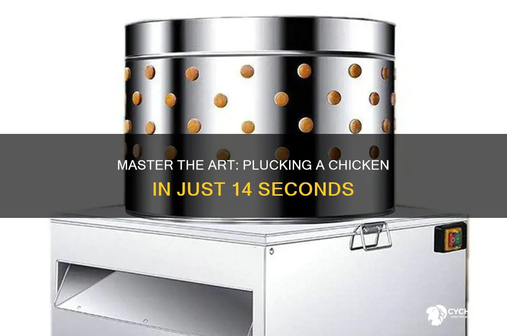 how to pluck a chicken in 14 seconds