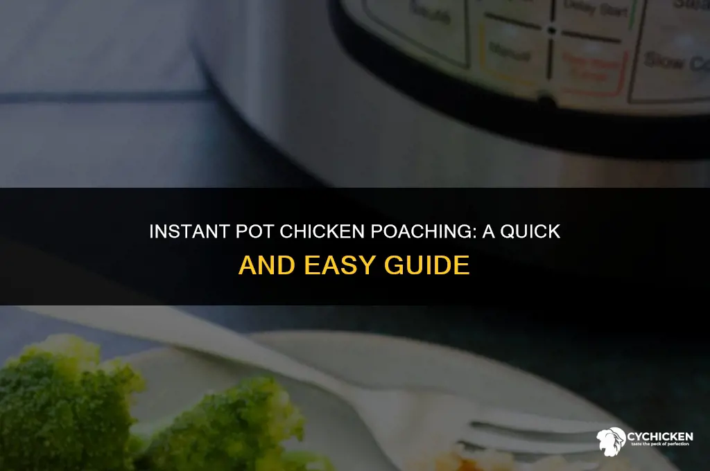 how to poach a whole chicken in an instant pot