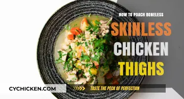 Perfectly Poached Chicken Thighs: Easy, Juicy, and Flavorful Recipe Guide