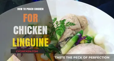 Perfectly Poached Chicken: Elevate Your Linguine with This Simple Technique