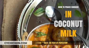 Creamy Coconut Milk Poached Chicken: A Simple, Flavorful Recipe Guide