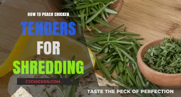 Perfectly Poached Chicken Tenders: Easy Shredding Tips for Juicy Results