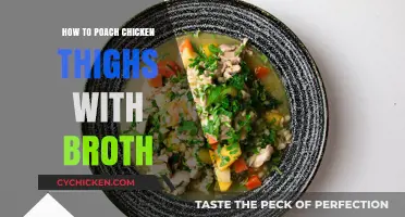 Perfectly Poached Chicken Thighs: Flavorful Broth Cooking Technique Revealed