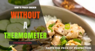 Perfectly Poached Chicken: Simple Thermometer-Free Technique for Juicy Results