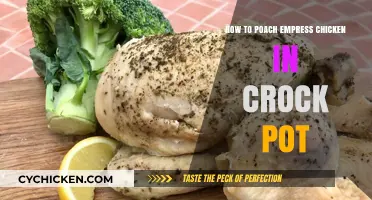 Slow Cooker Empress Chicken: A Simple Poaching Method
