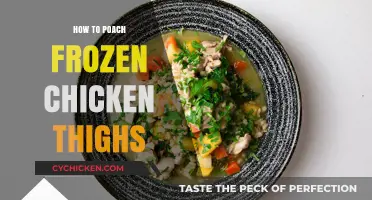 Perfectly Poaching Frozen Chicken Thighs: A Simple, Juicy Cooking Guide