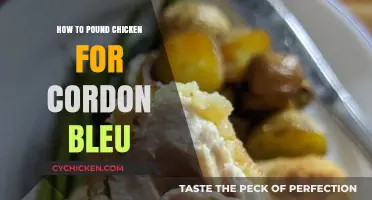 Mastering Chicken Pounding for Perfect Cordon Bleu Every Time
