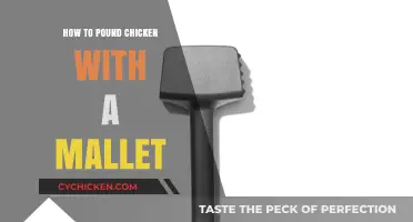 Mastering the Art of Pounding Chicken with a Mallet: Tips and Techniques