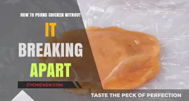 Master the Art of Pounding Chicken Without Breaking It