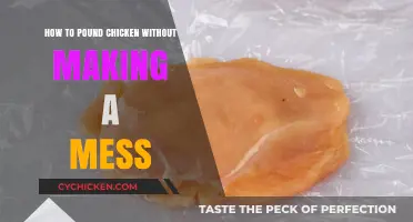 Clean & Easy: Pounding Chicken Without the Messy Aftermath