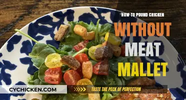 Creative Ways to Pound Chicken Without a Meat Mallet: Easy Kitchen Hacks