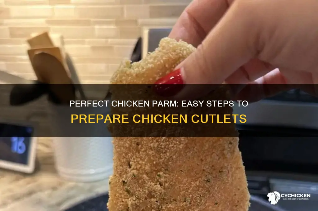 how to prapare chicken for chicken parm