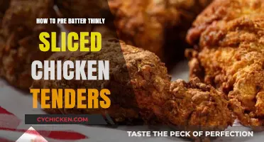 Perfectly Crispy Chicken Tenders: Mastering the Art of Thin Batter