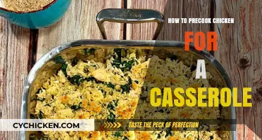 Perfectly Precook Chicken for Your Casserole: Easy Step-by-Step Guide