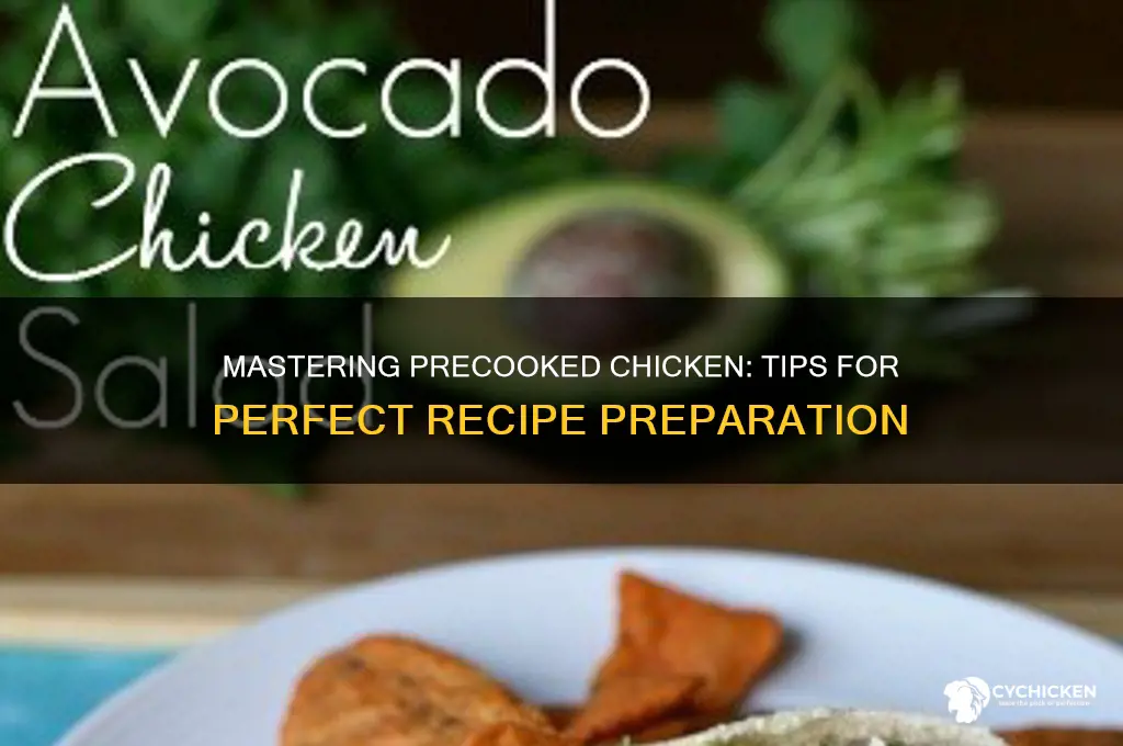 how to precoook chicken for a recipe