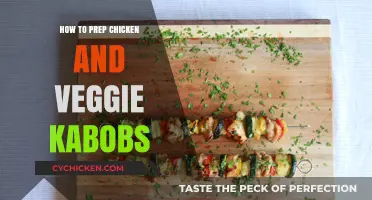Easy Grilled Chicken and Veggie Kabobs: Prep and Cook Guide
