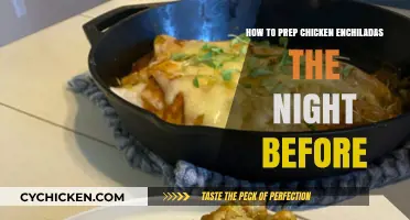 Prep Chicken Enchiladas Ahead: Easy Overnight Tips for Busy Cooks