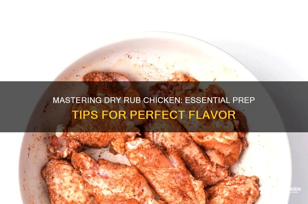 how to prep chicken for dry rub