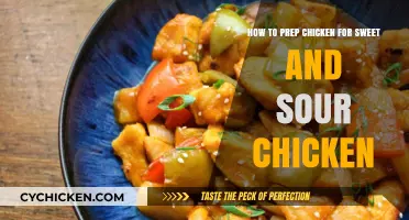 Preparing Succulent Sweet and Sour Chicken: A Guide