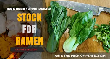 Crafting Chicken Lemongrass Stock: The Base of Your Ramen