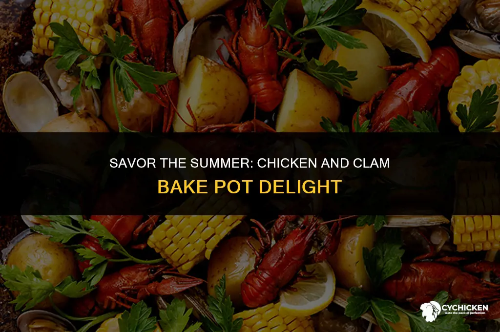 how to prepare a clambake pot with chicken