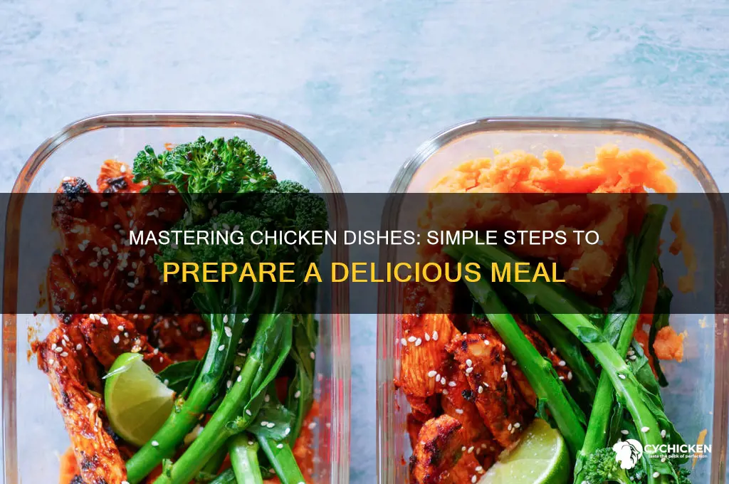 how to prepare a meal with chicken